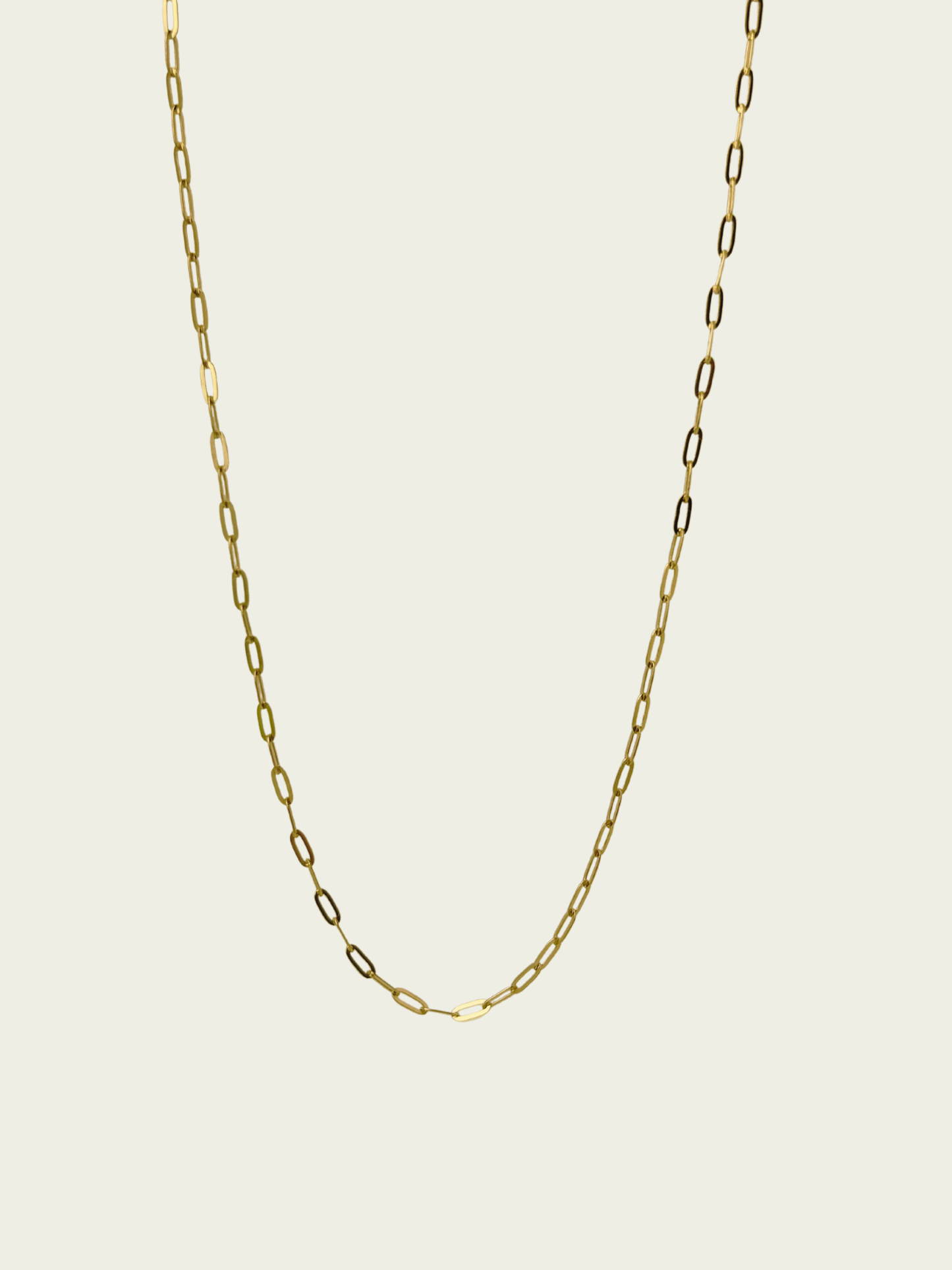 Miniature Paperclip Boyfriend Chain