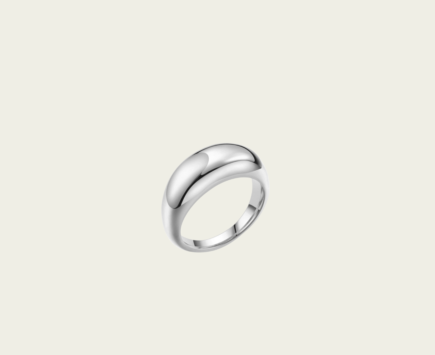 Silver Dôme Ring